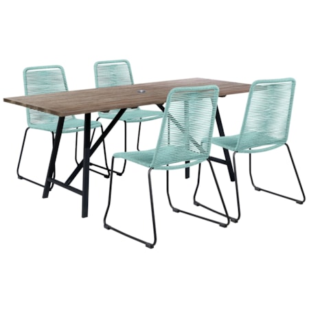 5-Piece Outdoor Dining Set