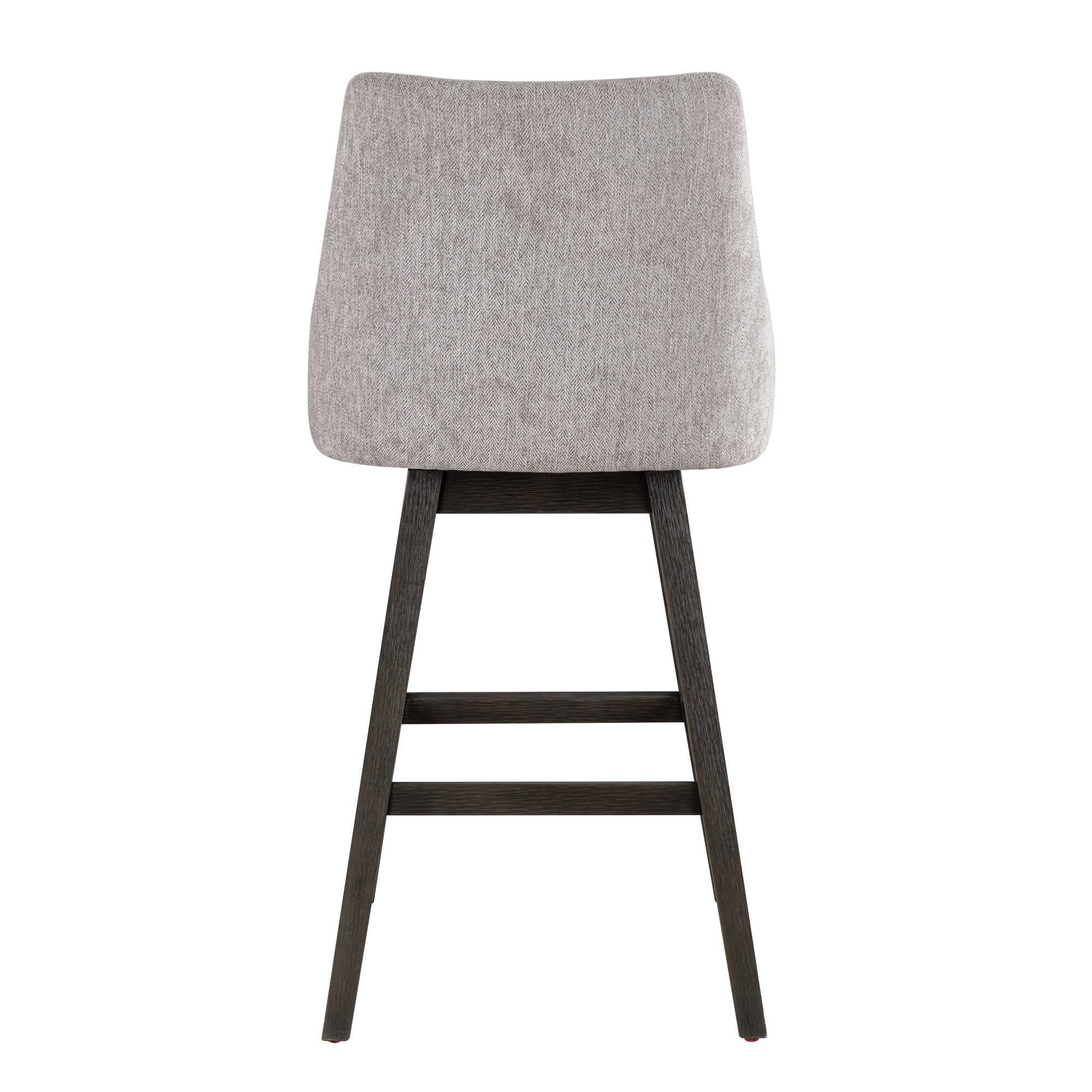 Armen Living Branson Upholstered Swivel Barstool