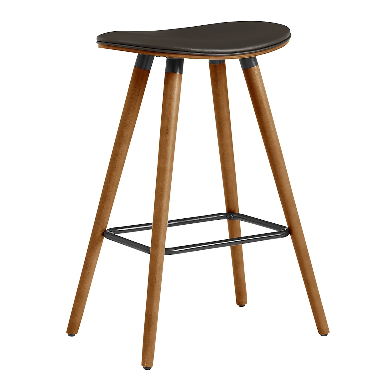 Armen Living Piper  26" Counter Height Backless Bar Stool