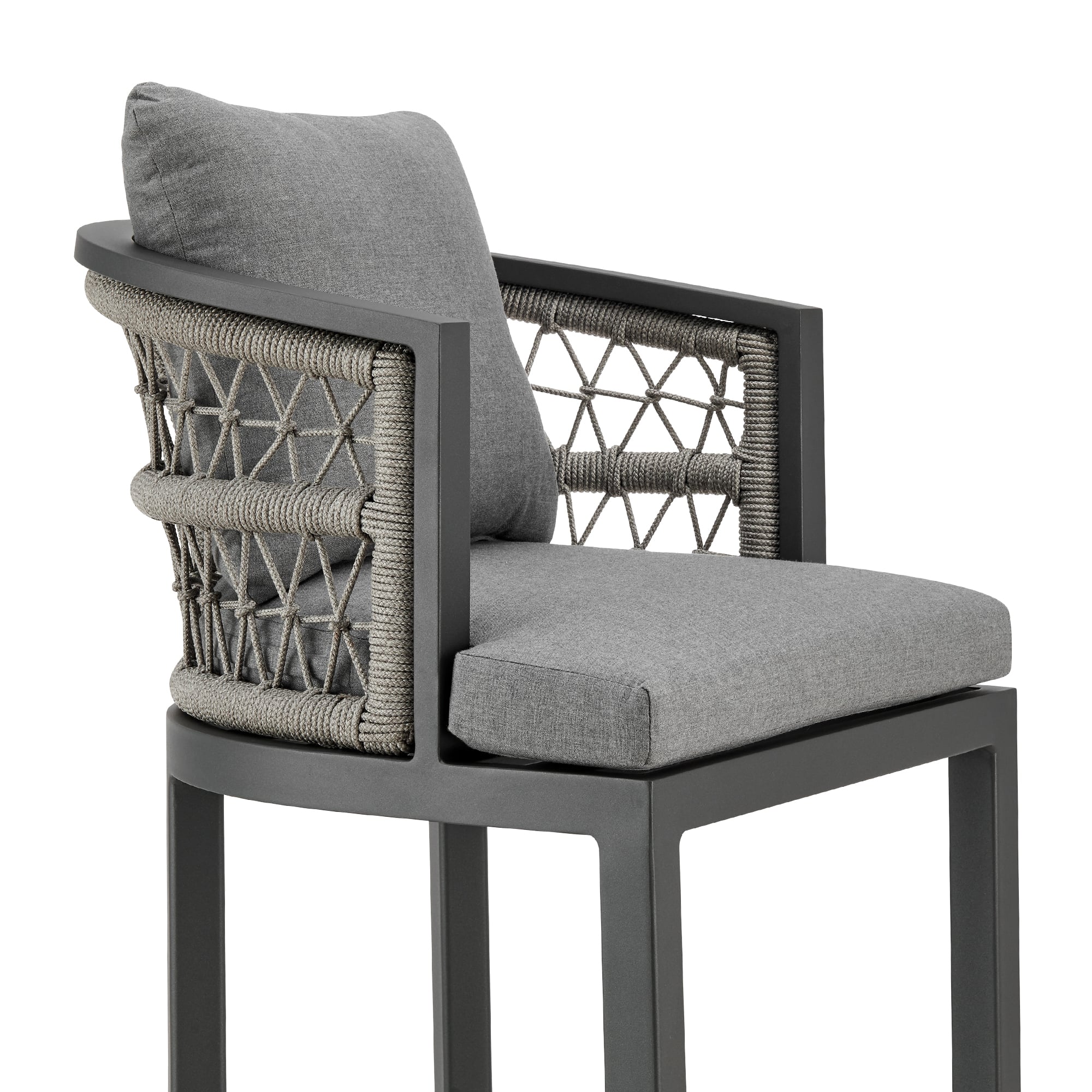 Armen Living Zella Outdoor Barstool