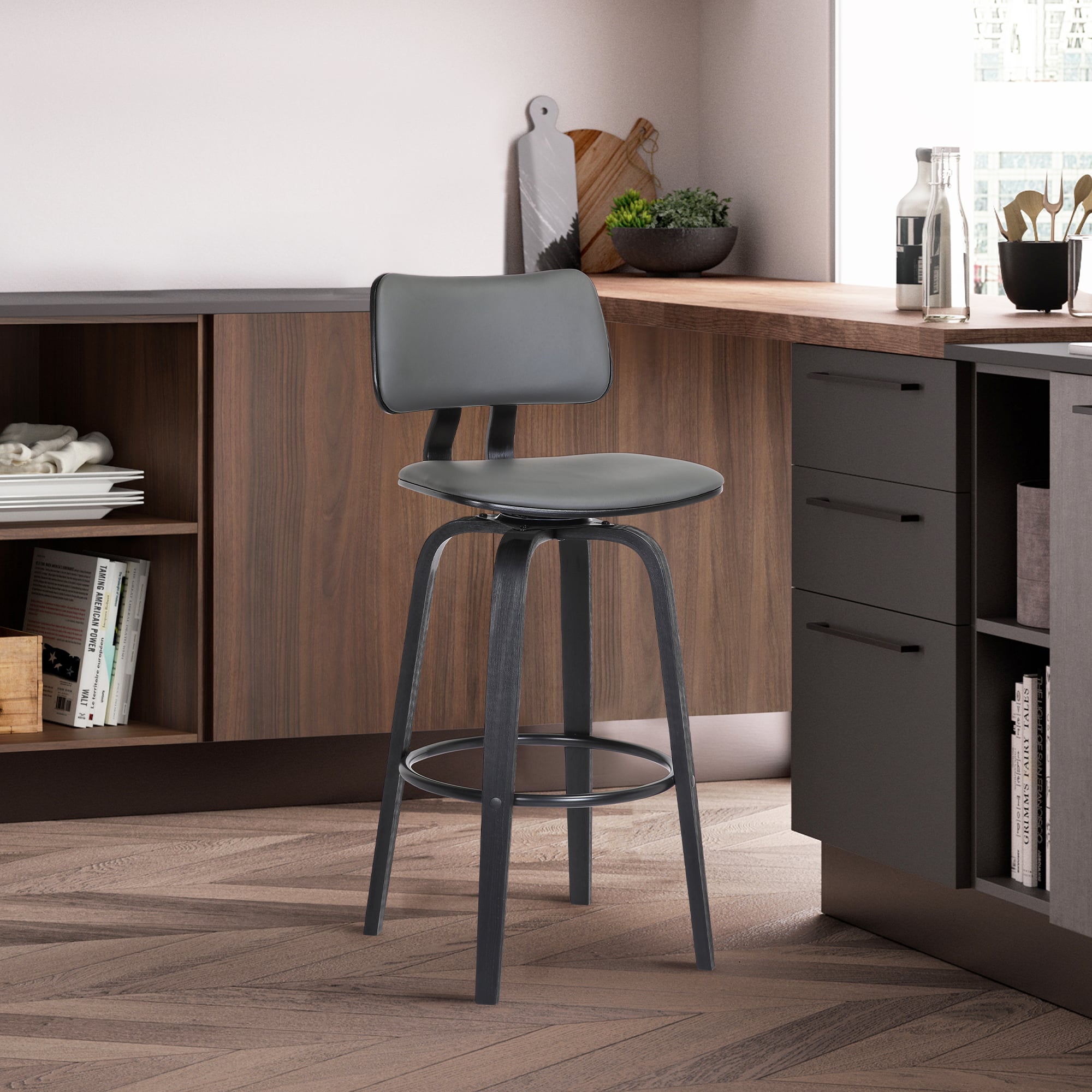 Armen Living Pico Counter-Height Stool