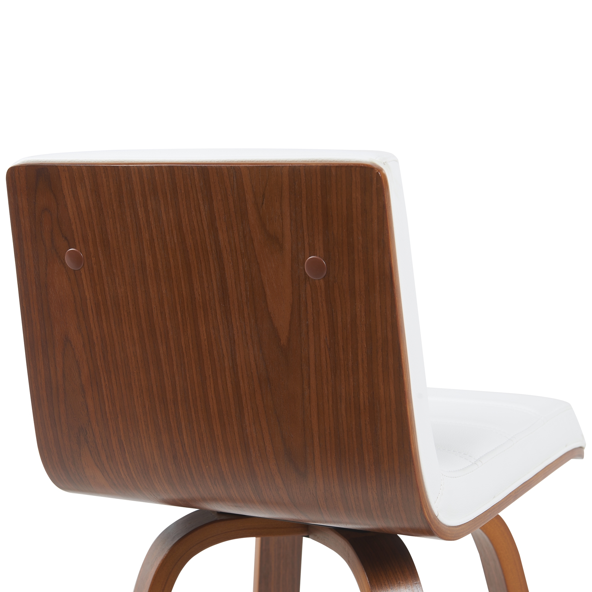Armen Living Vienna Upholstered Swivel Barstool