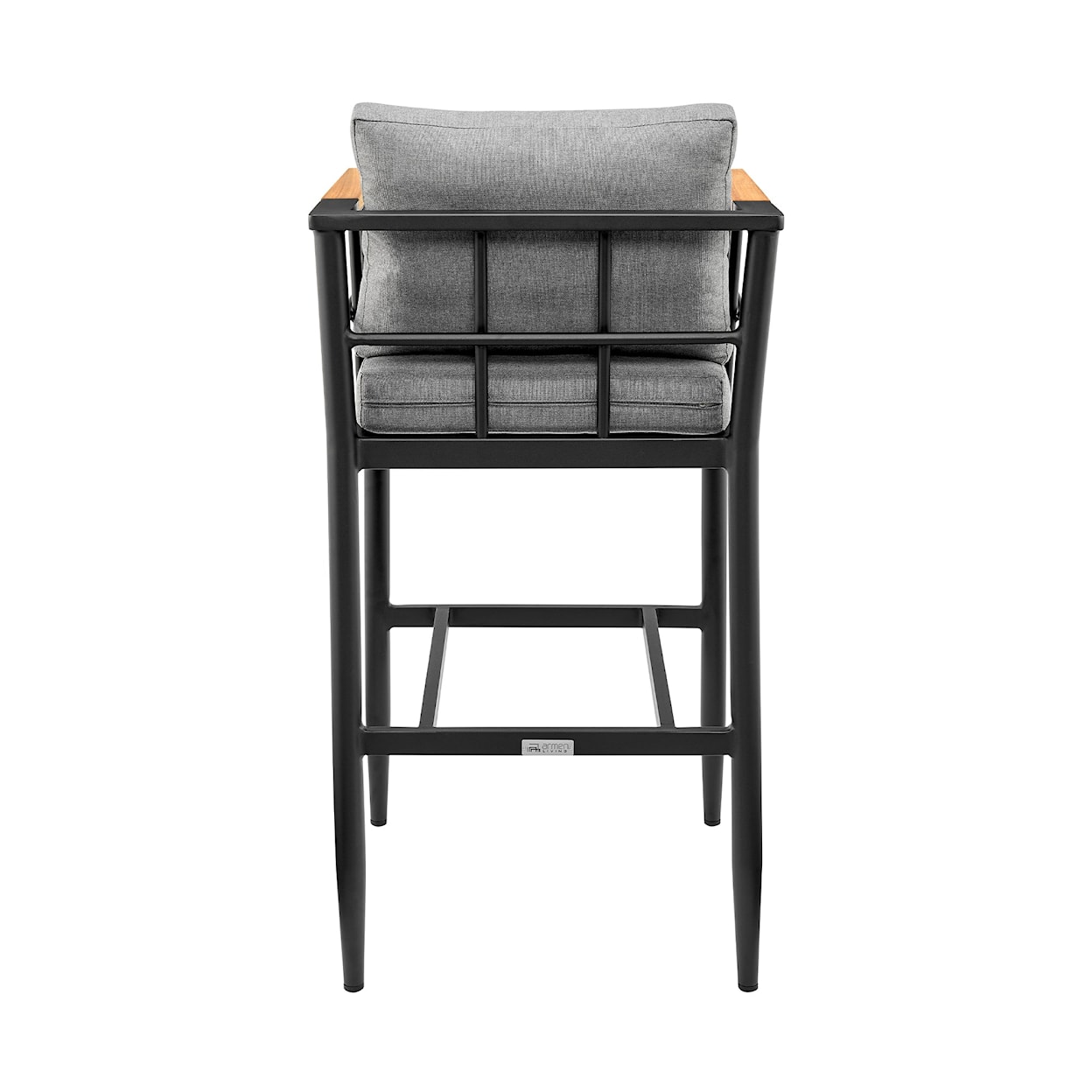 Armen Living Wiglaf Outdoor Bar Stool