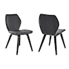 Armen Living Ontario Set of 2 Dining Chairs