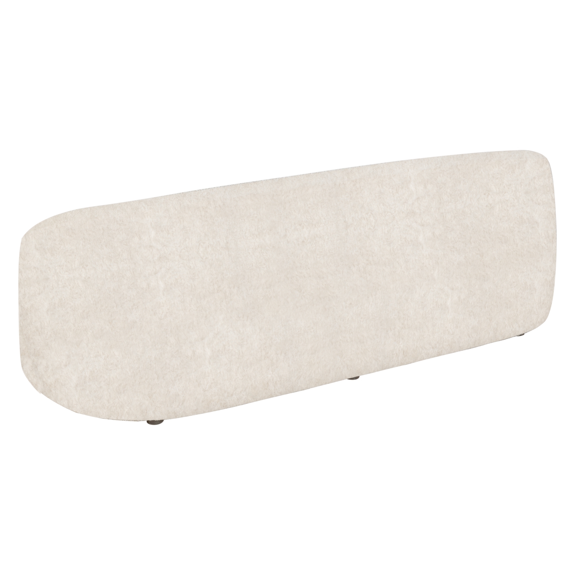 Curved-Back Three-Seat Sofa