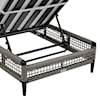 Armen Living Felicia Outdoor Chaise Lounge