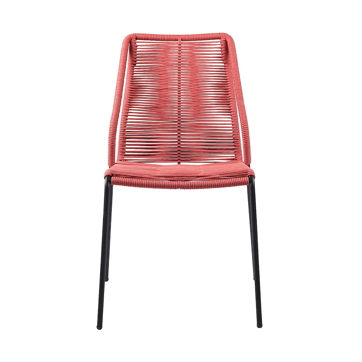 Armen Living Clip Outdoor Dining Chair