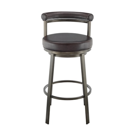 Upholstered Swivel Barstool