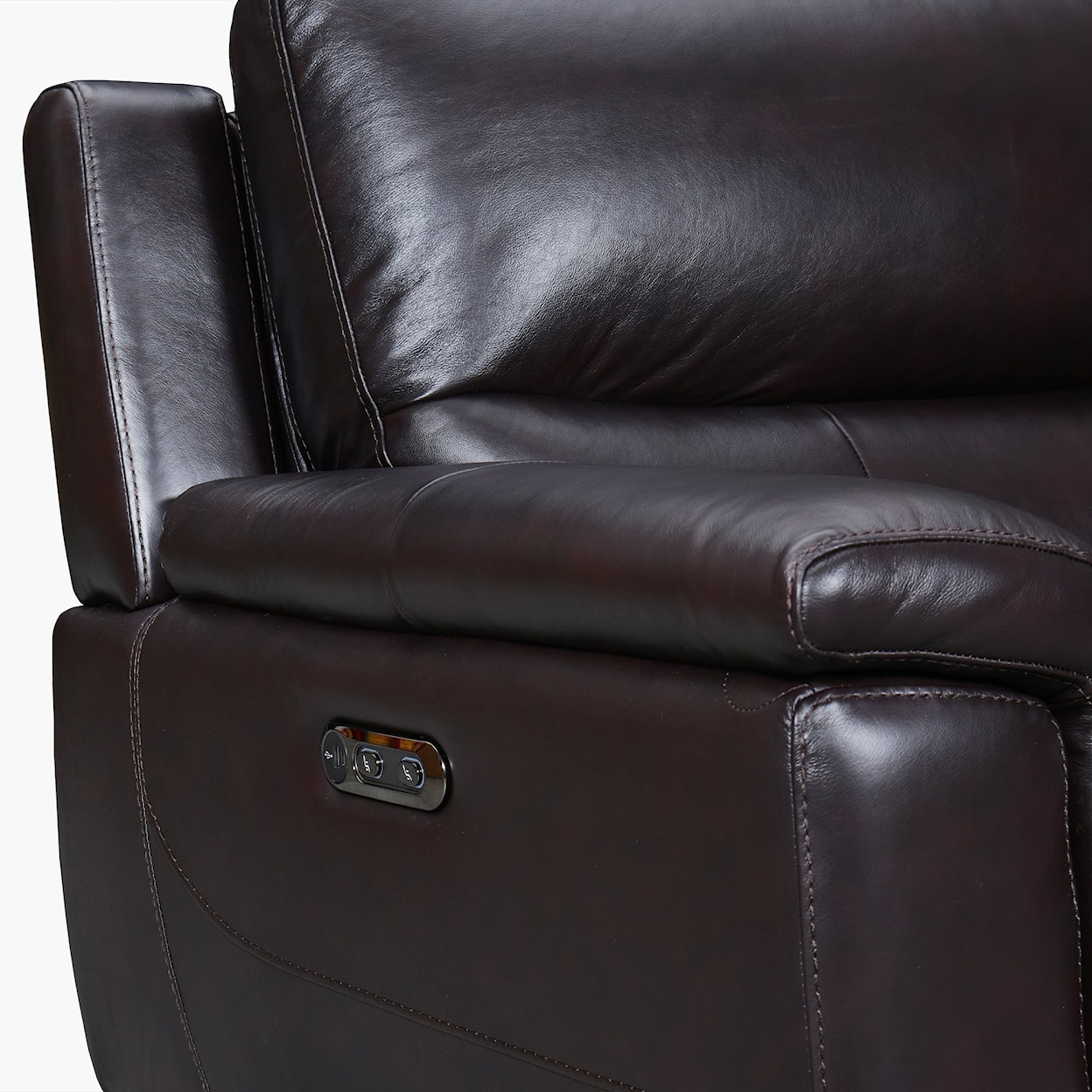 Armen Living Lizette Leather Recliner