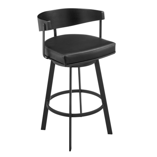 Contemporary 30" Swivel Bar Stool