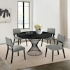 Armen Living Cirque / Channell Dining Set