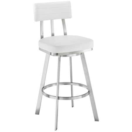 White Barstool