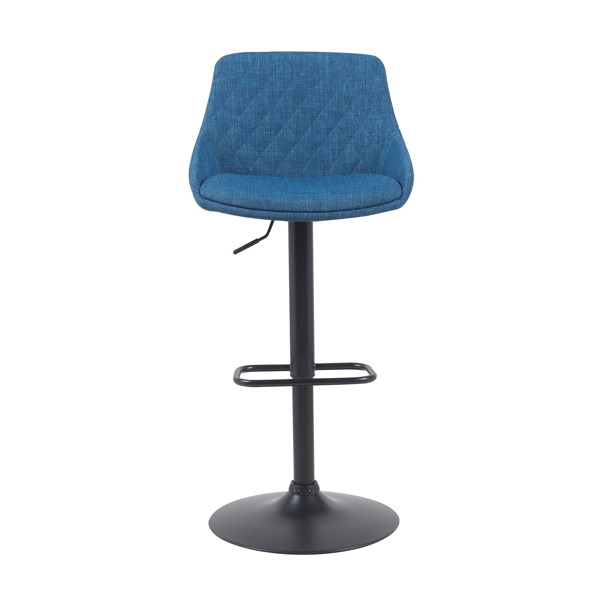 Upholstered Adjustable Swivel Barstool