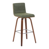 Walnut/Vintage Green