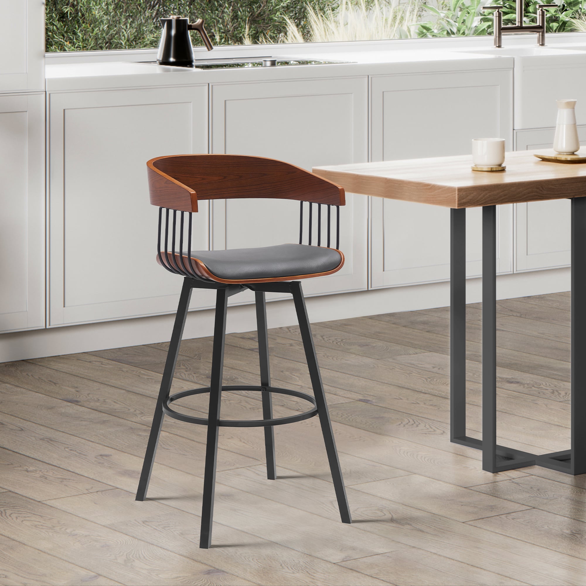 Armen Living Athena Counter-Height Stool