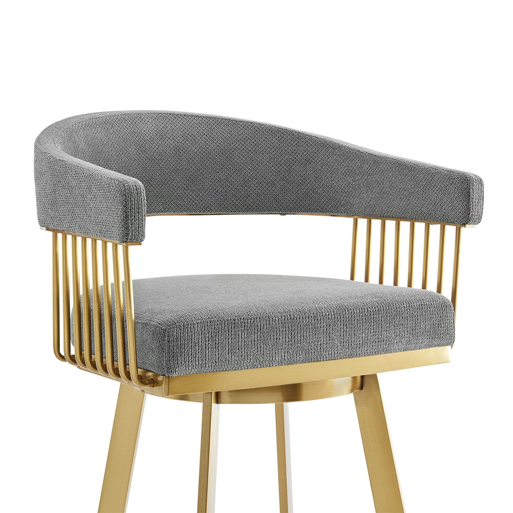 Armen Living Chelsea Swivel Bar Stool