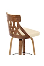 Armen Living Crux Contemporary 30" Swivel Bar Stool