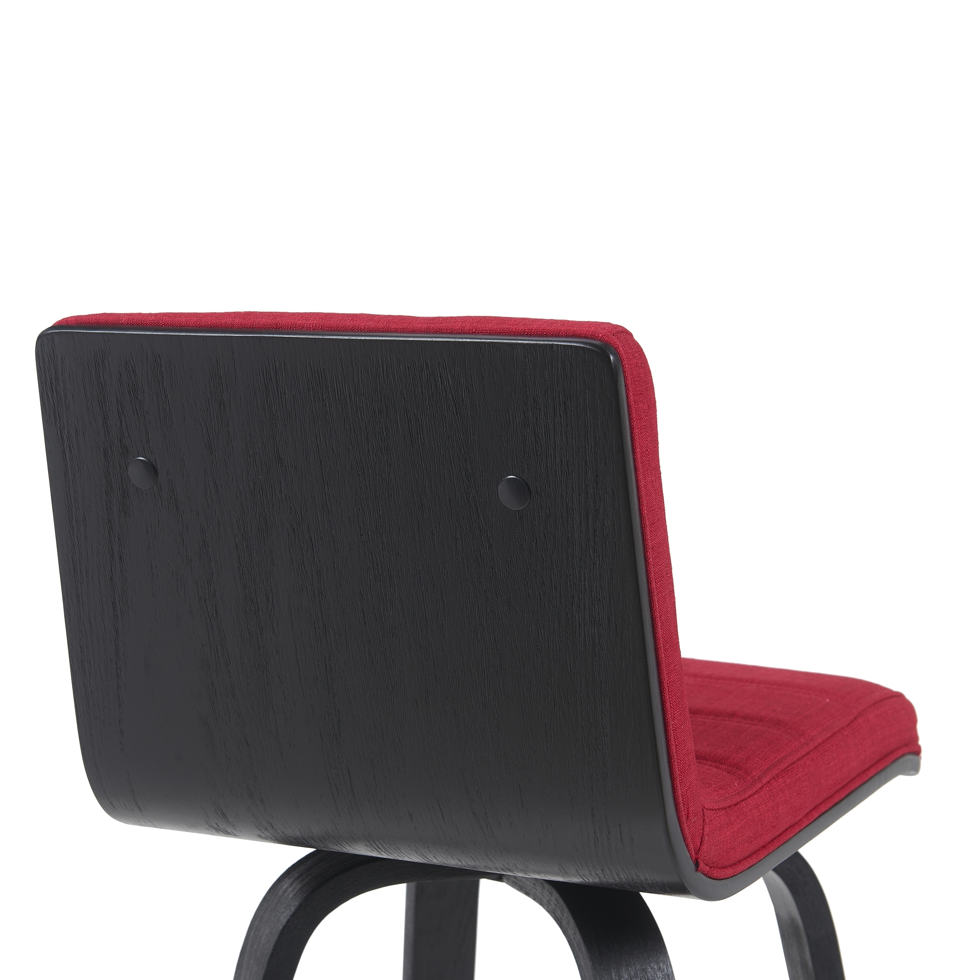 Armen Living Vienna Upholstered Swivel Barstool