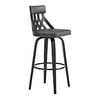 Contemporary 30" Swivel Bar Stool