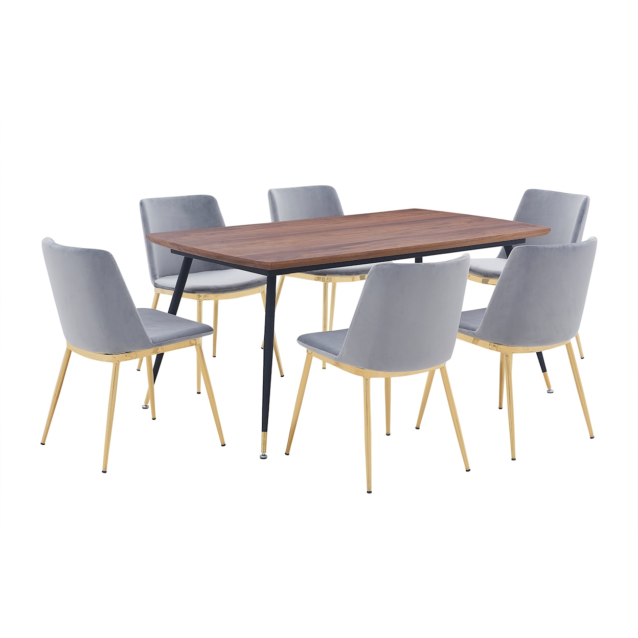 Armen Living Messina Dining Set