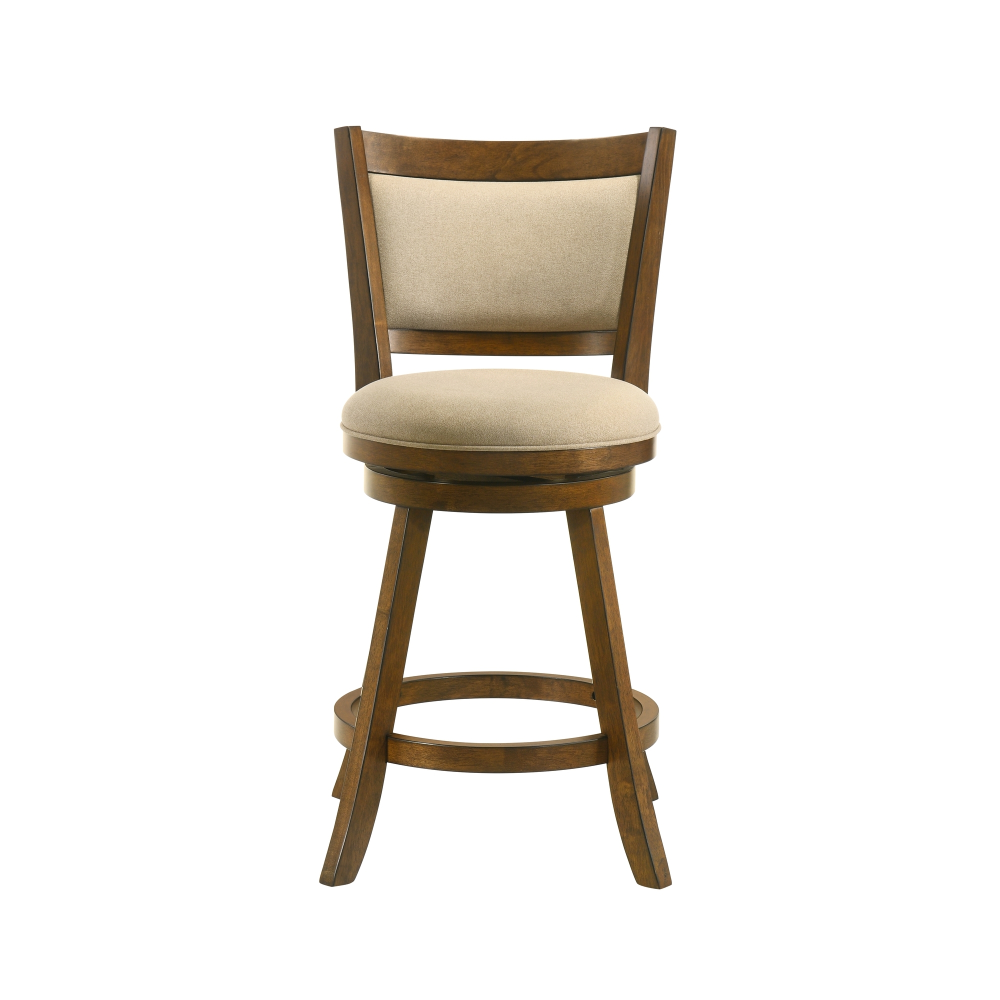 Upholstered Counter-Height Swivel Stool
