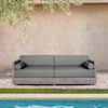 Armen Living Vivid Outdoor 2-Cushion Sofa