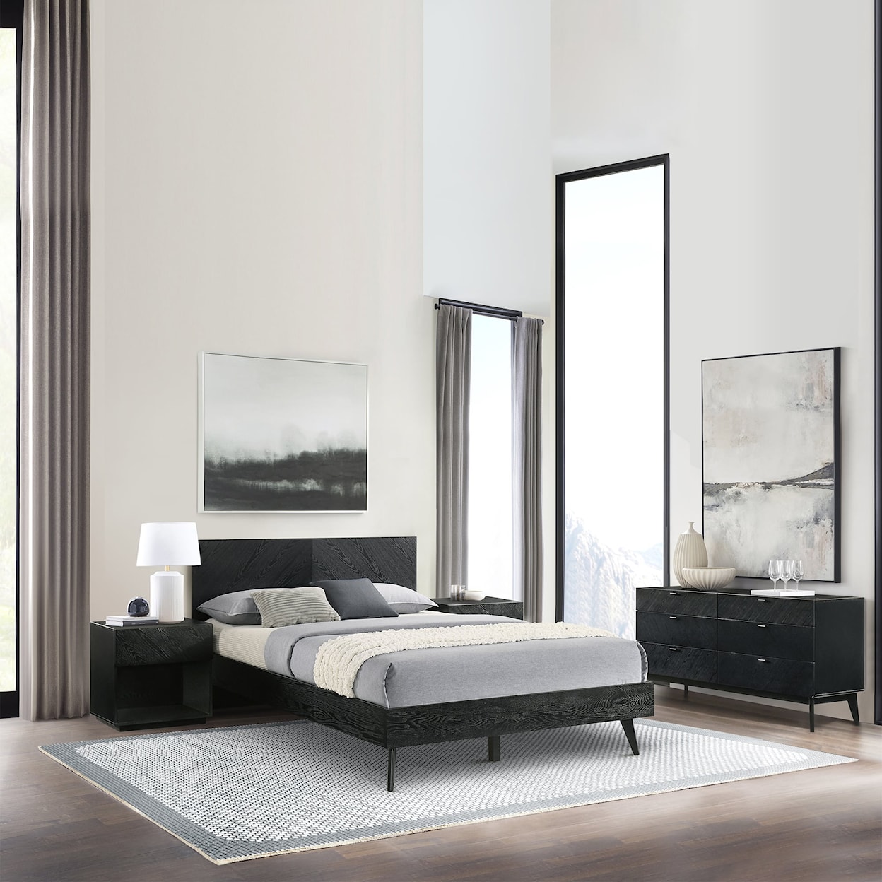 Armen Living Petra Bedroom Set