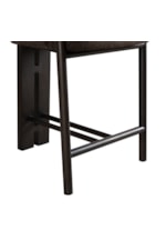 Armen Living Aaliyah Contemporary Upholstered Counter-Height Stool