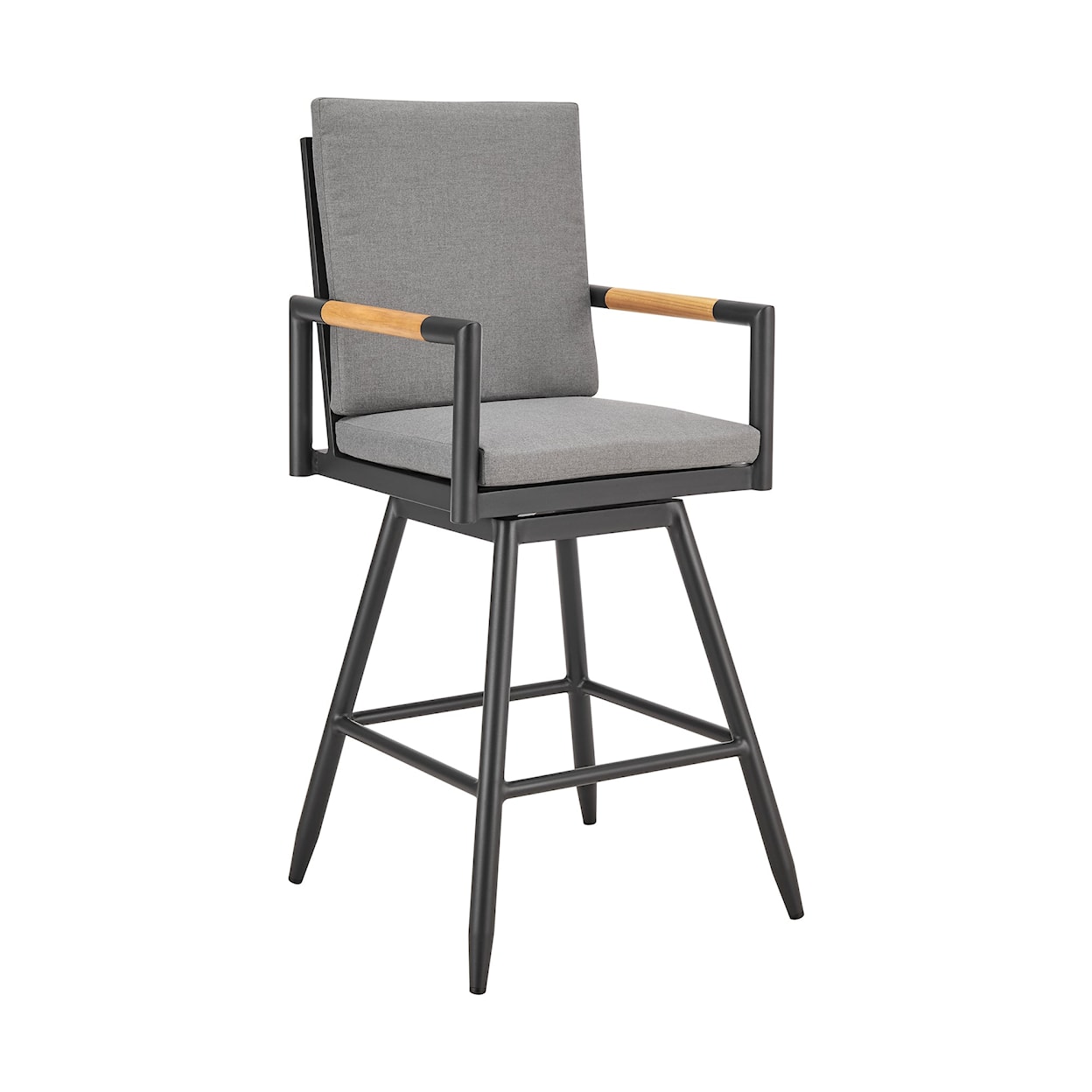 Armen Living Crown Outdoor Barstool