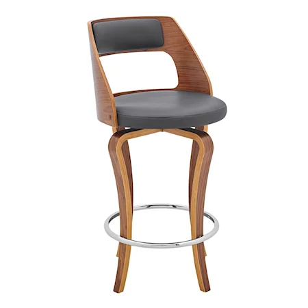 Contemporary 25" Swivel Counter Height Stool