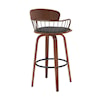 Armen Living Willow Swivel Bar Stool