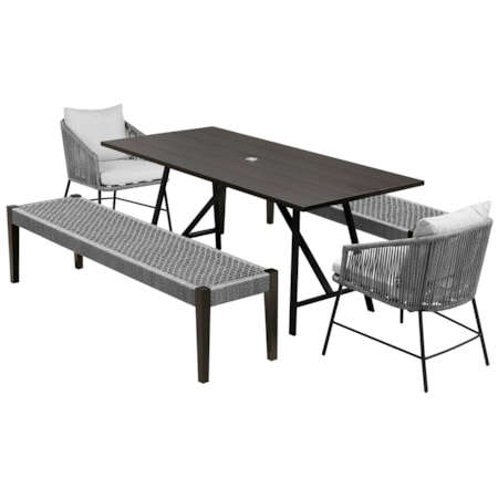 5-Piece Outdoor Dining Set