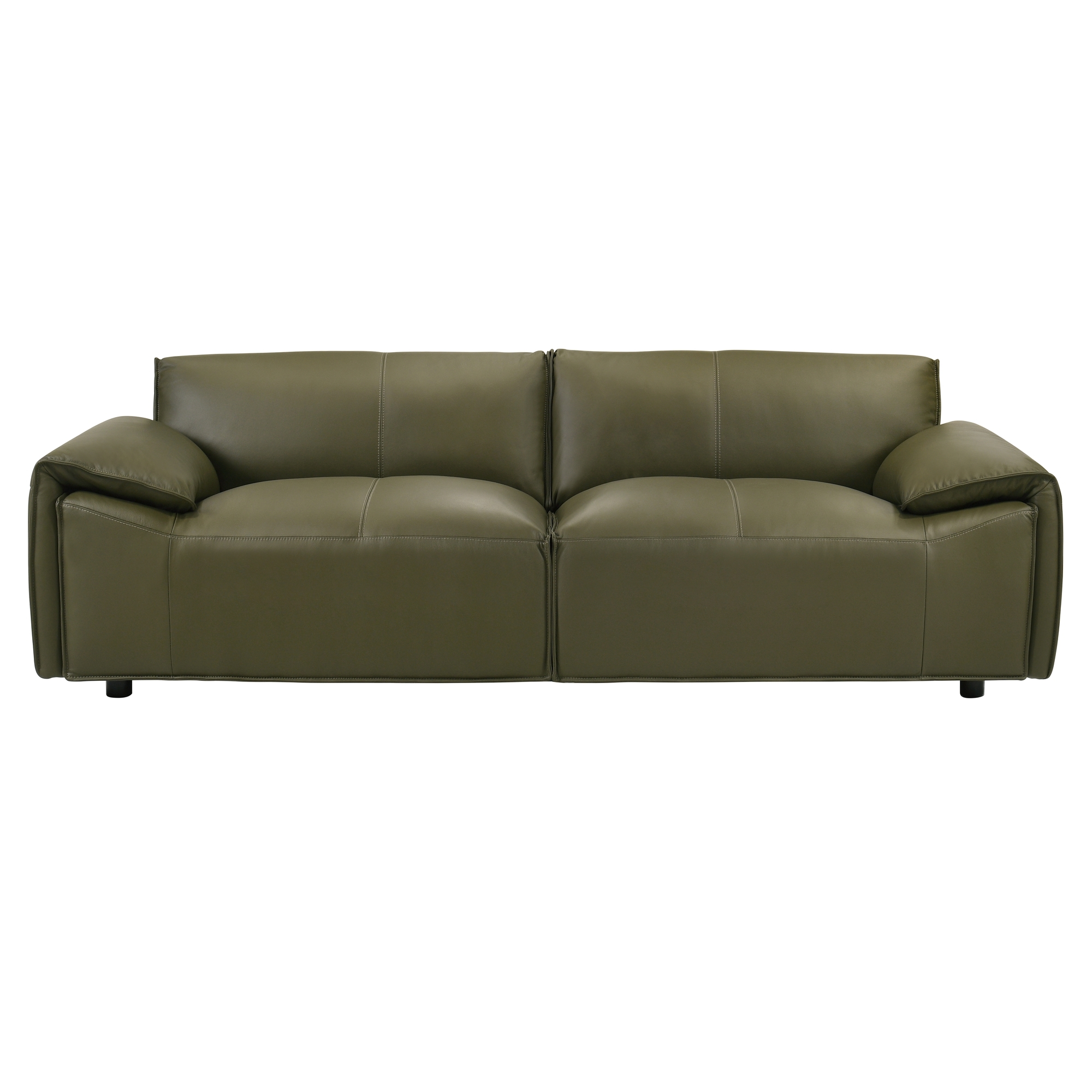 2-pc. Top-Grain Leather Living Room Set