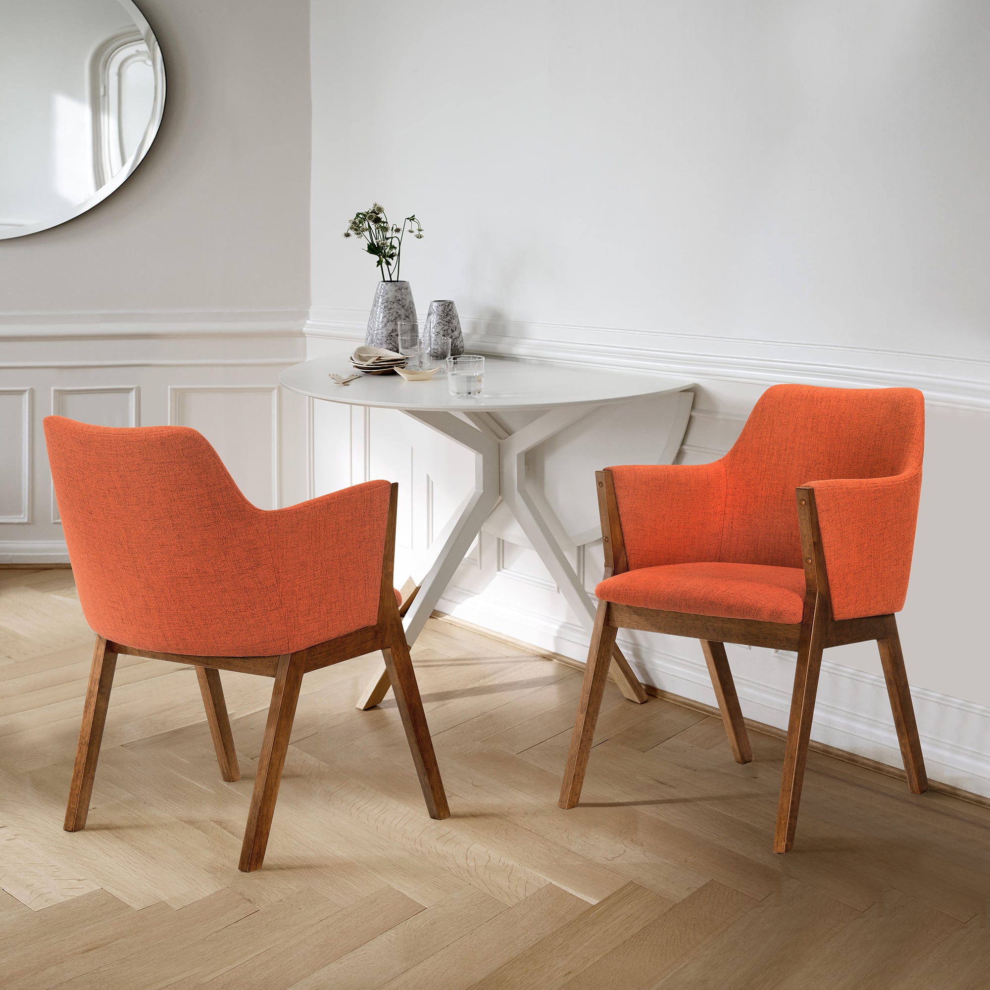 Armen Living Renzo Set of 2 Side Chairs