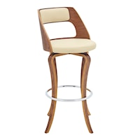 Contemporary 29" Swivel Bar Height Stool