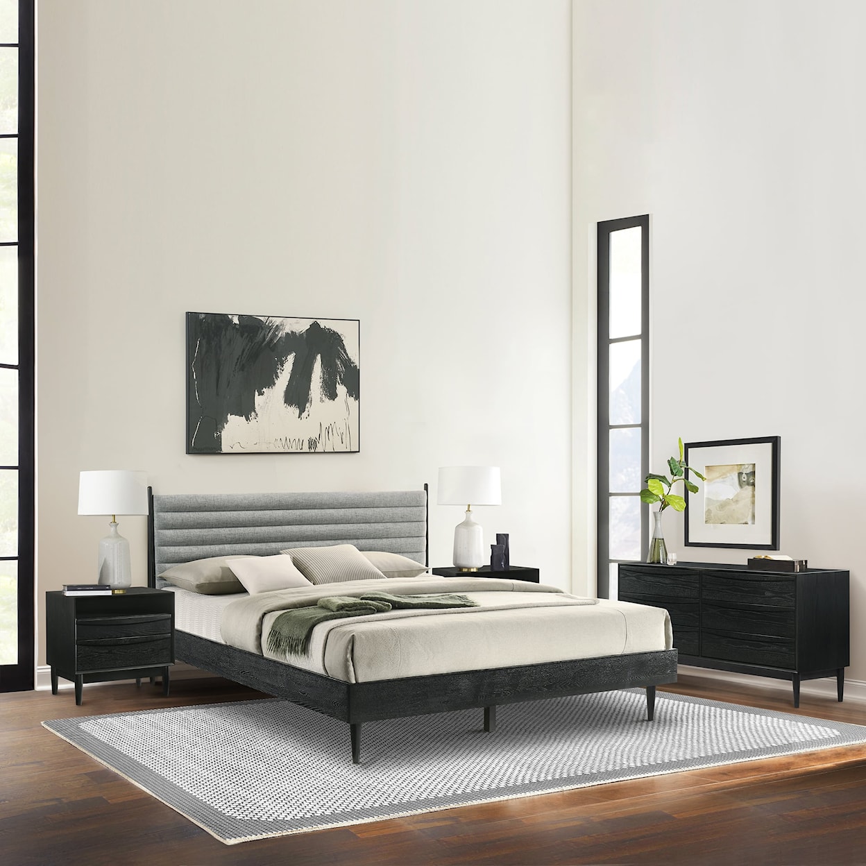 Armen Living Artemio Bedroom Set