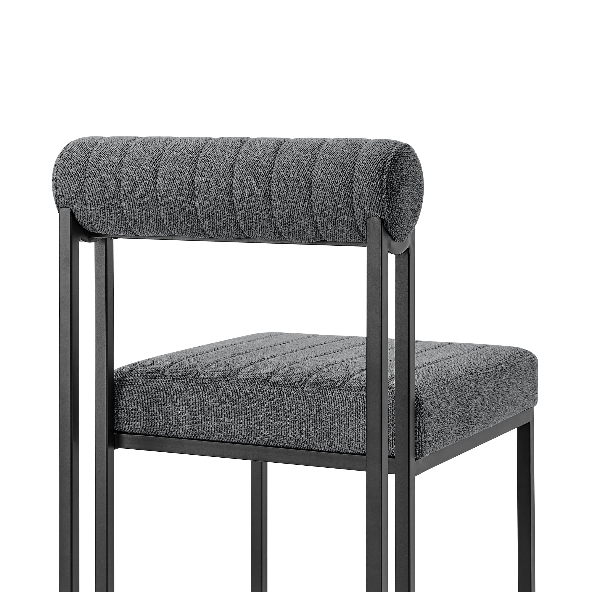 Armen Living Anastasia Open-Back Dining Side Chair