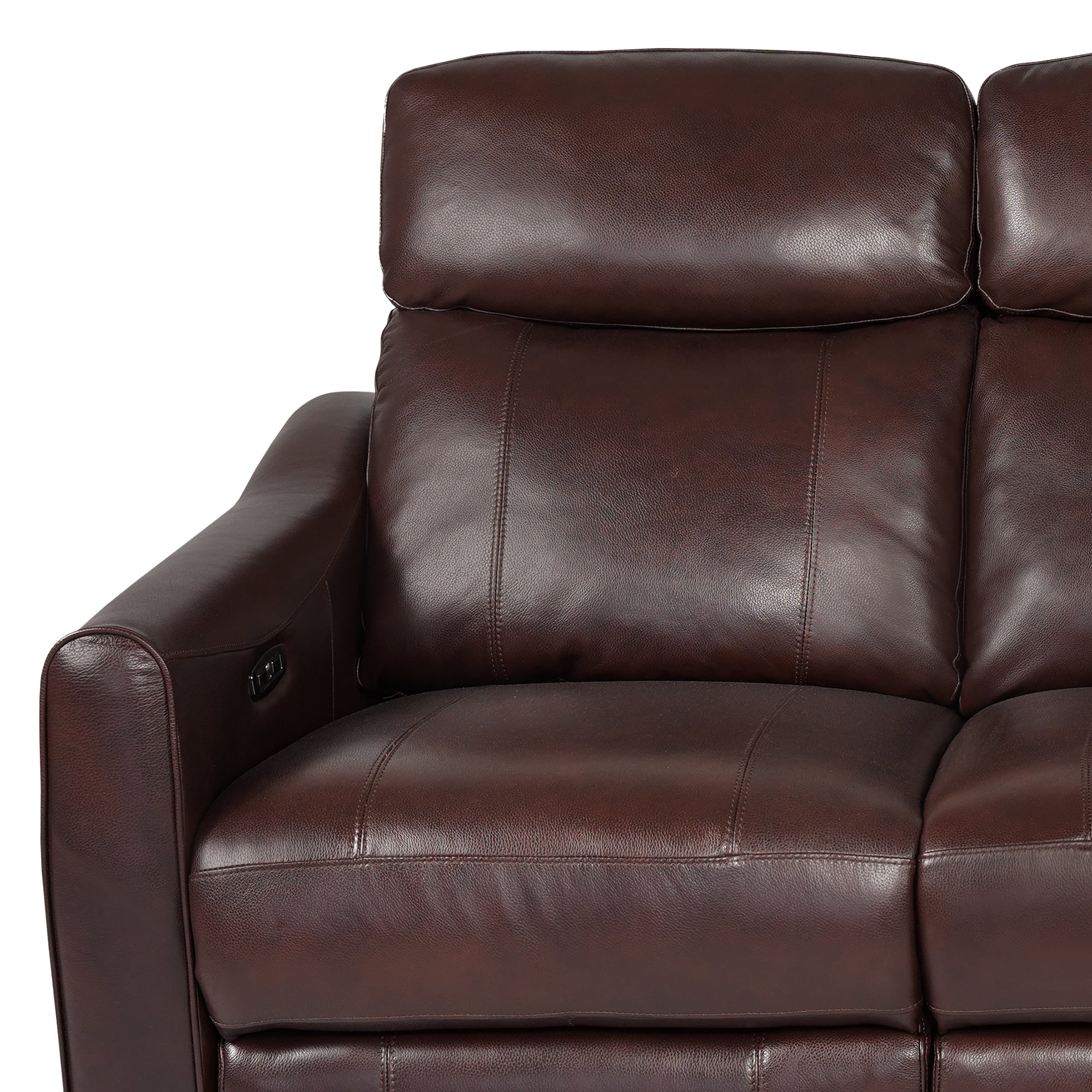 Armen Living Milos Power Reclining Sofa