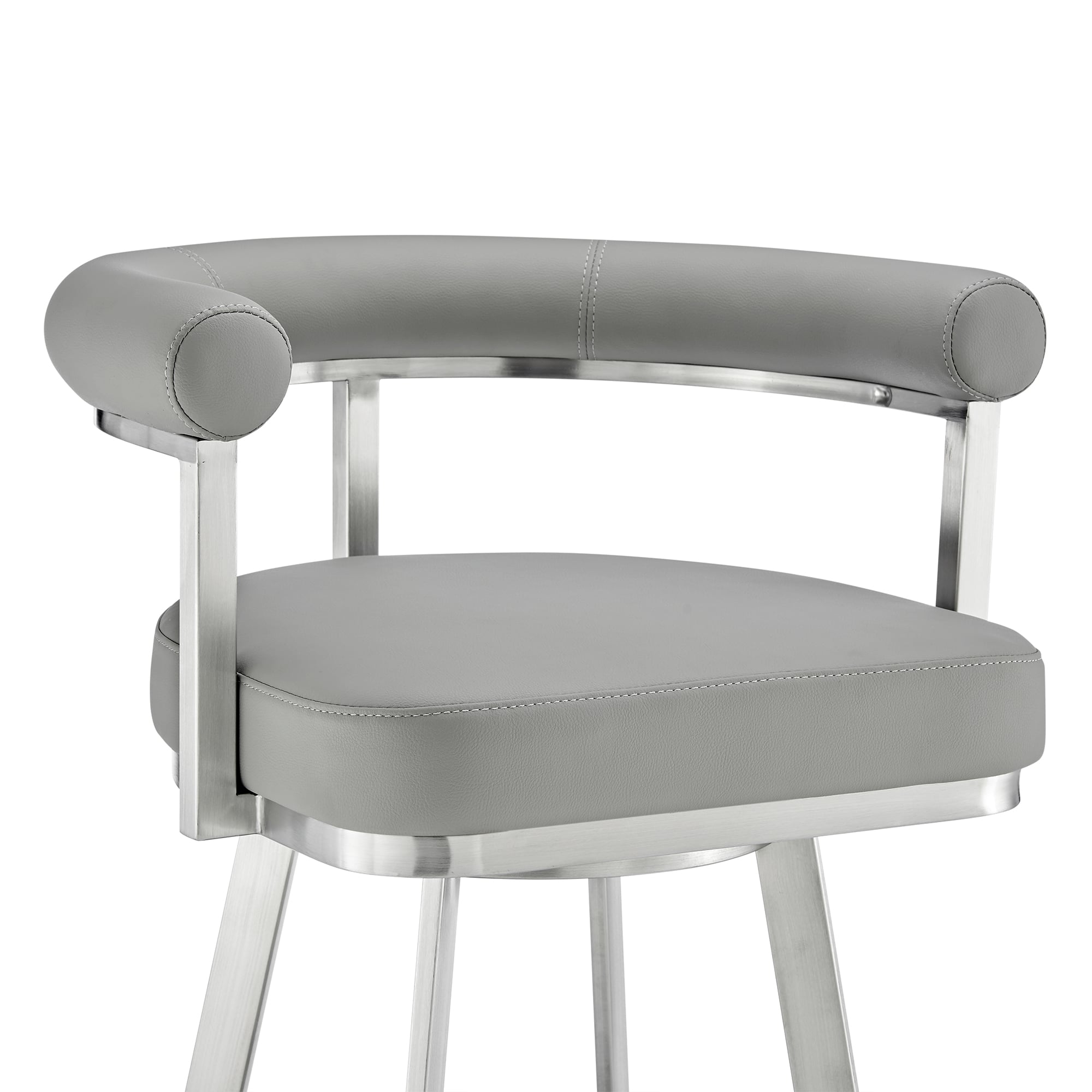 Armen Living Magnolia Swivel Counter-Height Stool