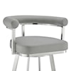 Armen Living Magnolia Swivel Counter-Height Stool