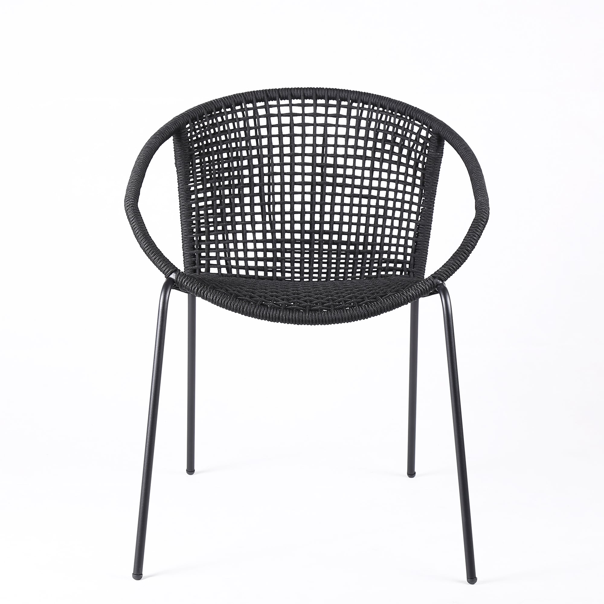 Armen Living Snack Outdoor Dining Chair