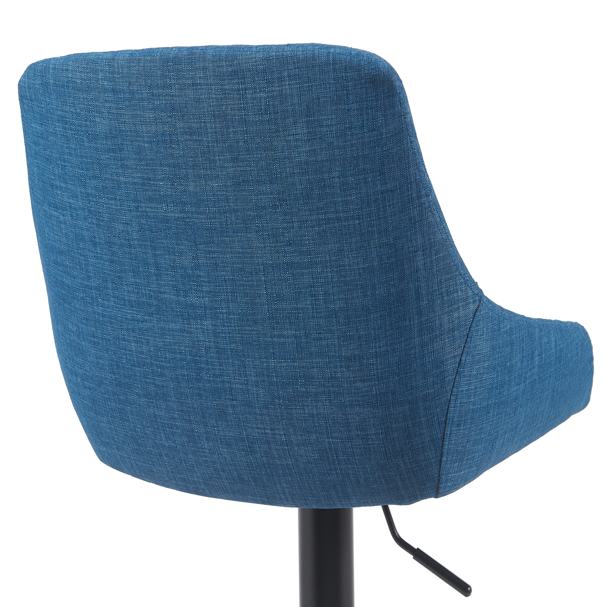 Armen Living Anibal Upholstered Adjustable Swivel Barstool