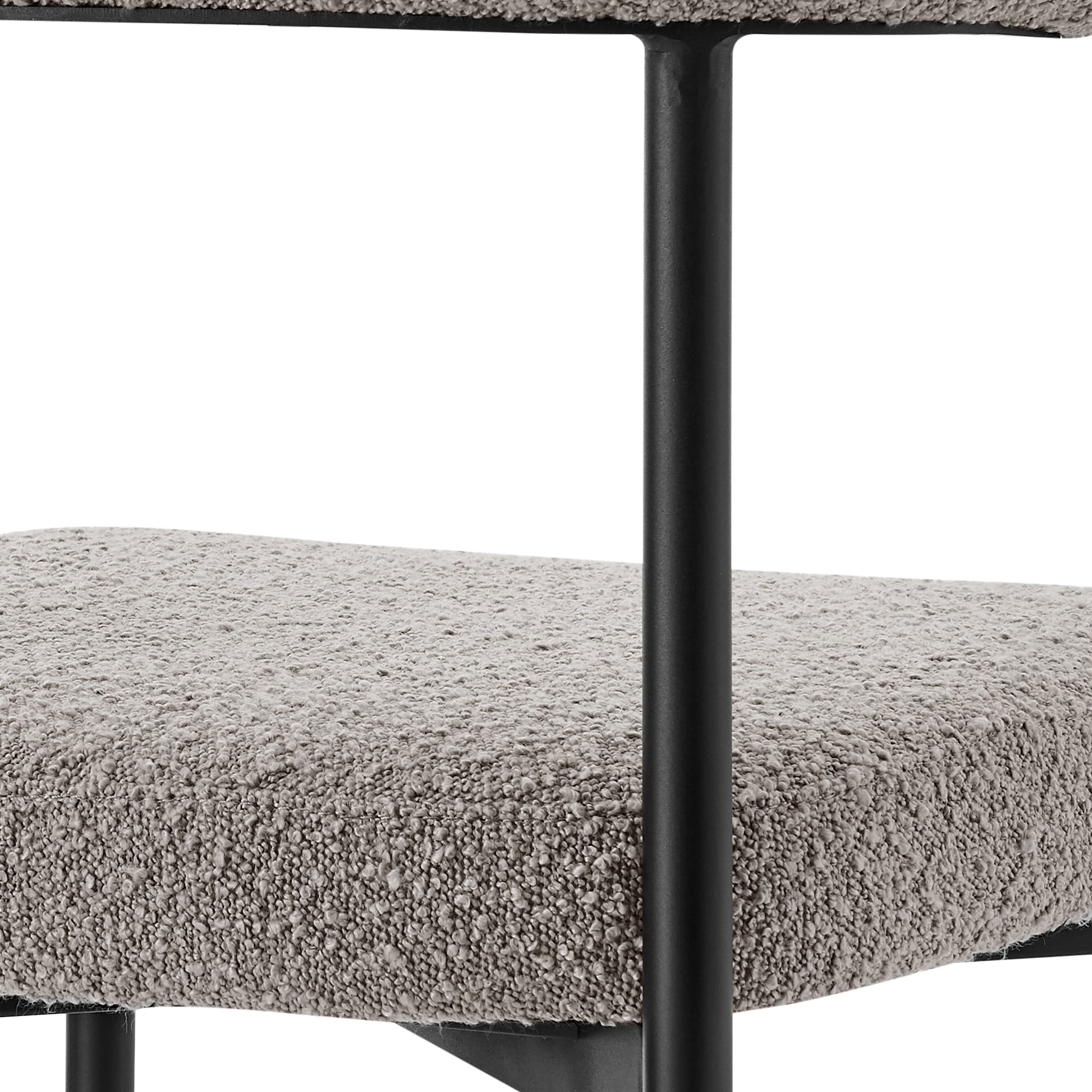 Armen Living Veronica / Shannon 5-Piece Round Dining Table Set