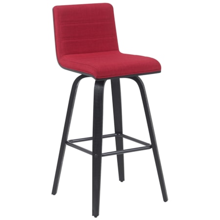 Upholstered Swivel Barstool