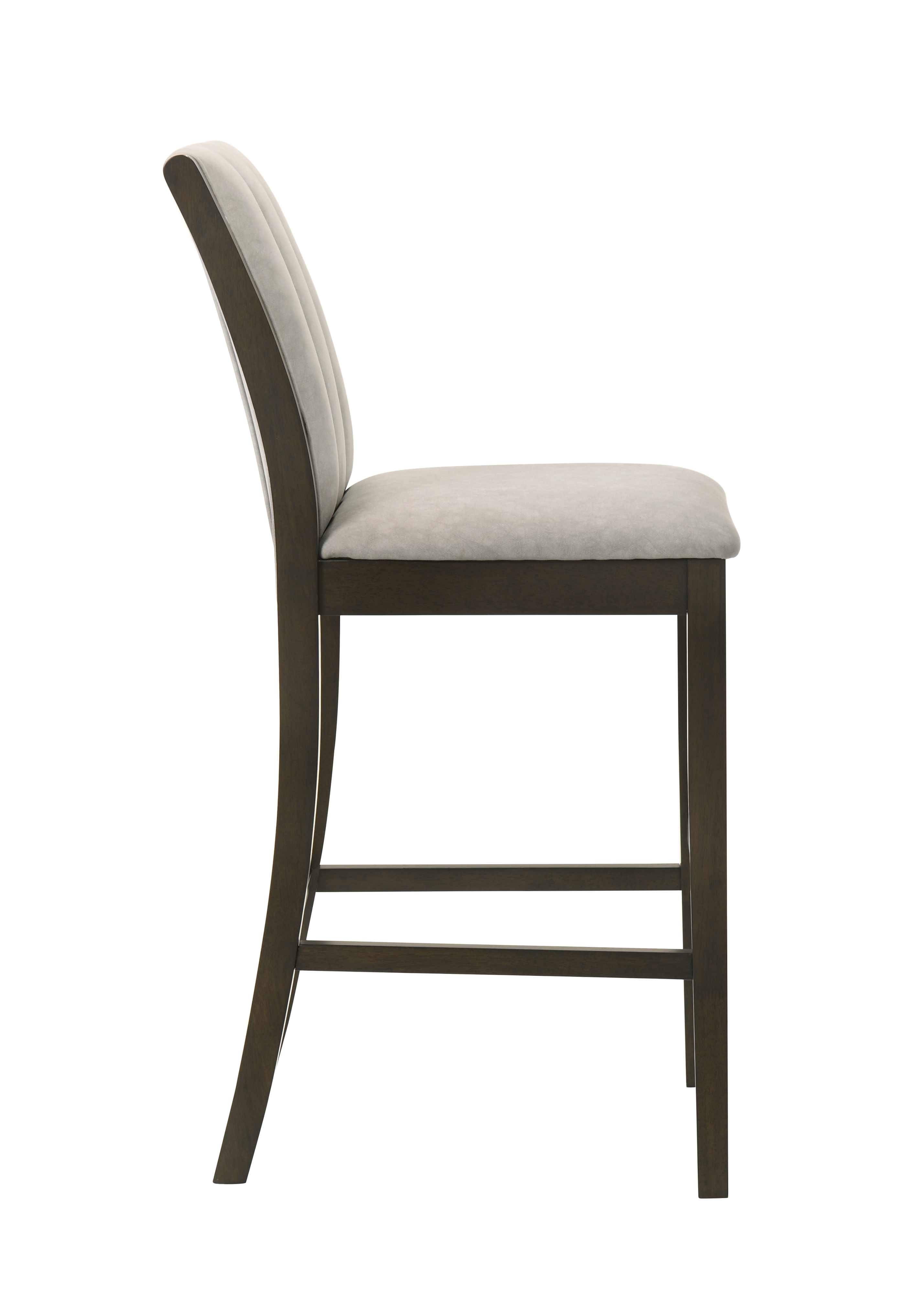 Armen Living Nolan Full-Back Upholstered Counter Stool