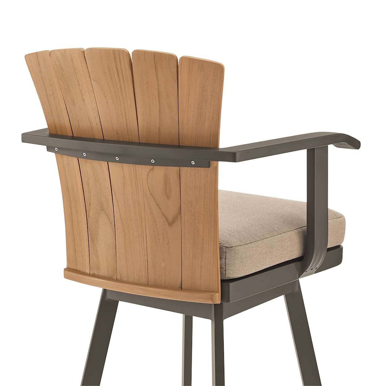 Armen Living Hazel Outdoor Barstool