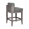 Armen Living Vivid Outdoor Counter-Height Stool