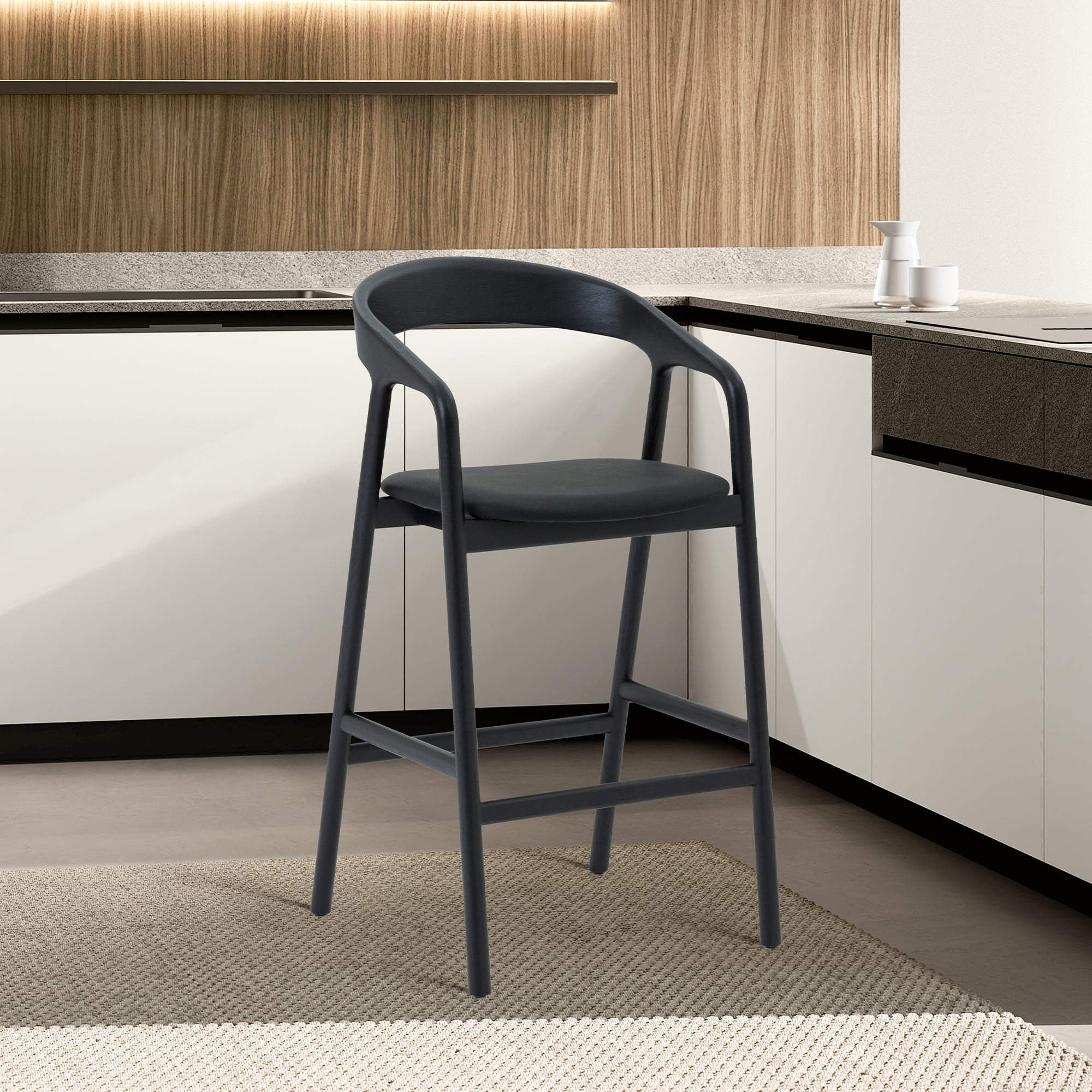 Armen Living Apache Counter-Height Dining Stool
