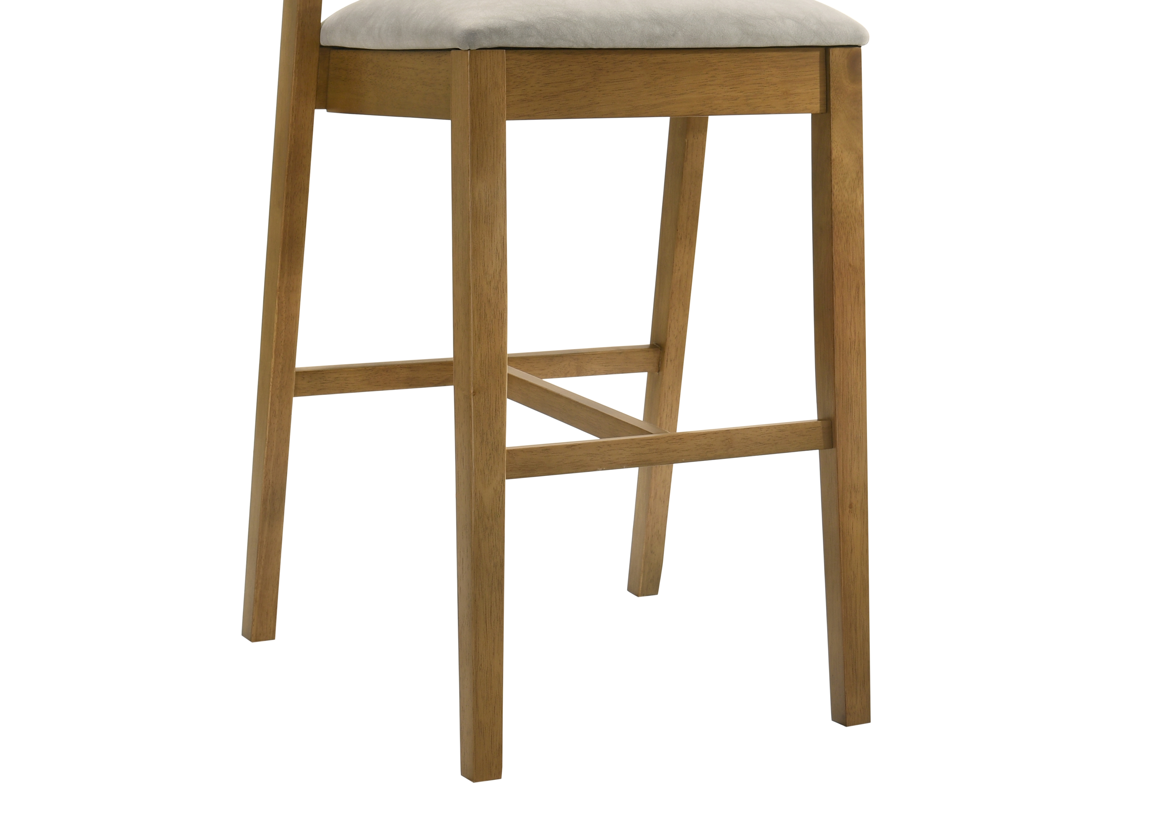 Armen Living Landyn Low-Back Counter Stool w/Channel Tufting