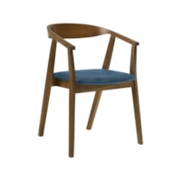 Walnut/Blue